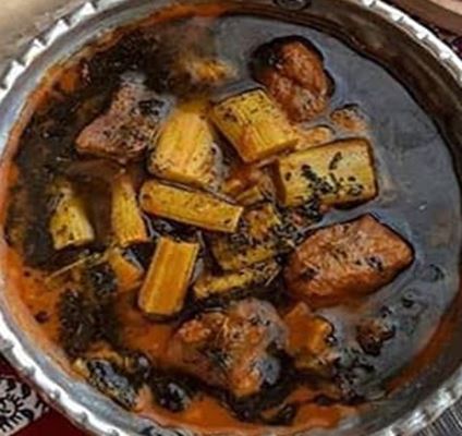 Rhubarb Stew, A Healthy and Delicious Dish from Kurdistan